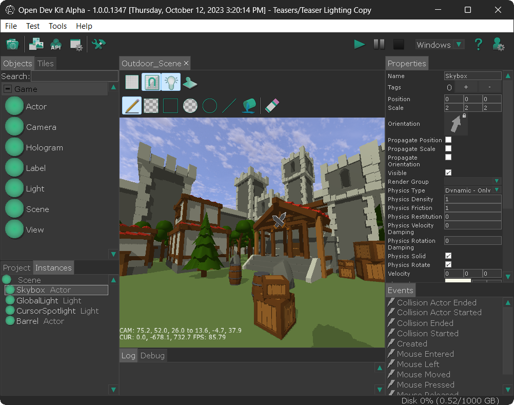 Real-time cloud development