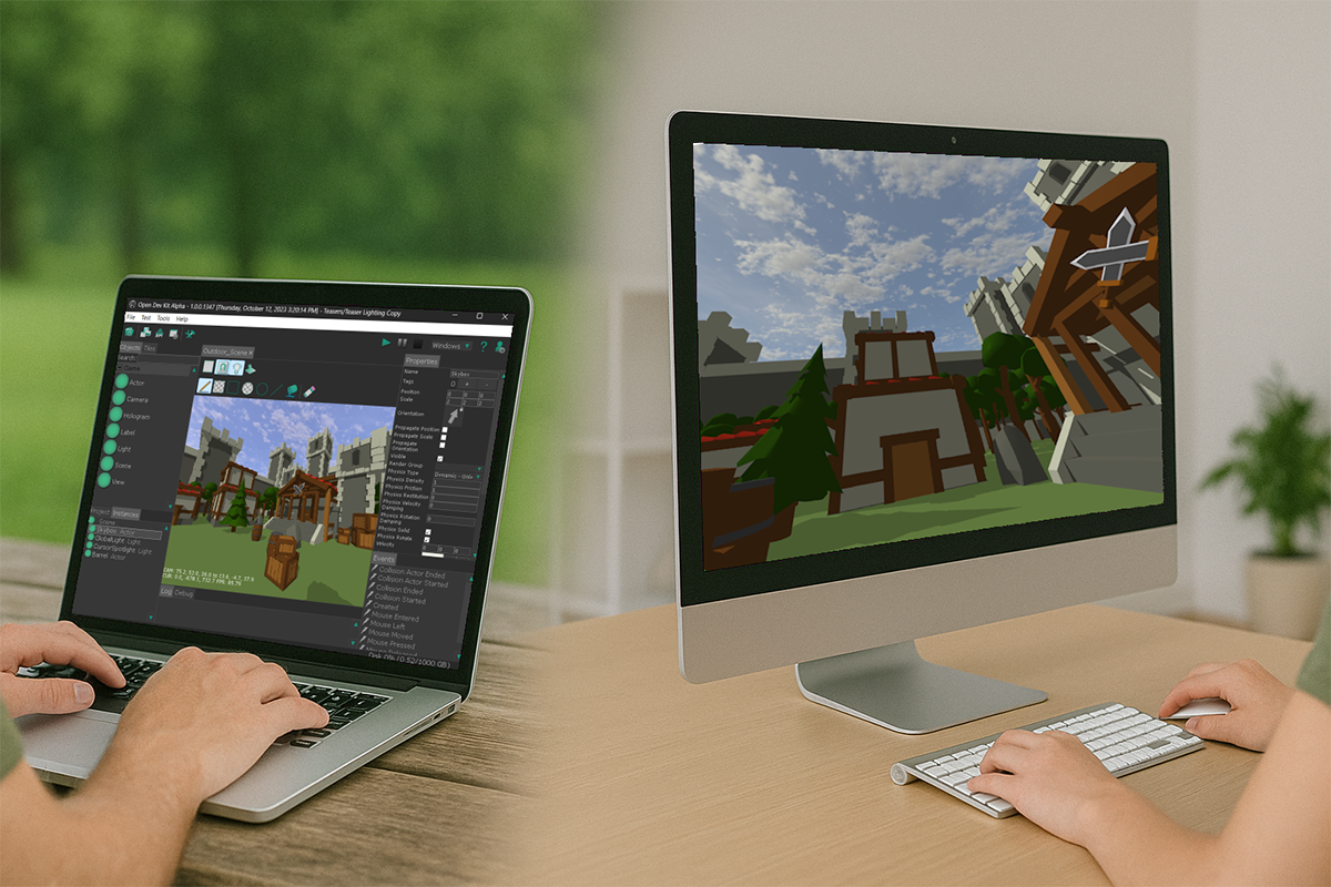 Cloud development across devices